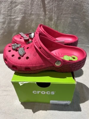 Zueco clásico Crocs X Juicy Couture talla W8/M6 - 210823 rosa intenso Foto 1 de 4