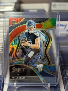 Will Levis Tie-Dye 25/25  CLUB LEVEL 2023 Panini Select Football RC Card #206 - Picture 1 of 2