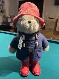 VTG. 1975 Eden Toys Paddington Bear “Darkest Peru” Plush Coat, Hat & RainBoots - Picture 1 of 12