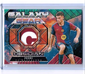 2024-25 Panini Obsidian Pedri Galaxy Gear Jersey Electric Etch Taiga #'ed 1/5 - Picture 1 of 1