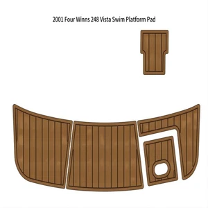 2001 Four Winns 248 Vista Swim Platform Boat EVA Faux Foam Teak Deck Floor - Picture 1 of 20