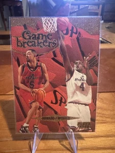 1997-99 Fleer Game Breakers Juwan Howard & Chris Webber #12 - Picture 1 of 2