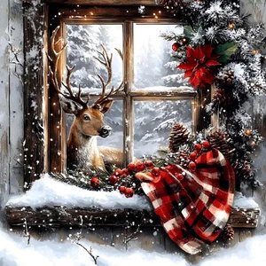 MRMIOOM Christmas Diamond Art Kits for Adults Beginners, 5D DIY Full Round D... - Picture 1 of 9