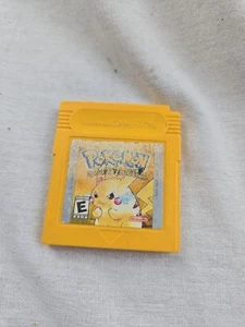Pokémon Yellow Special Pikachu Edition Nintendo Game Boy, 1999 Authentic. Saves! - Picture 1 of 4