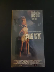 Savage Instinct VHS AIP Studios They Call Me Macho Woman Rare Cult Not Tested - Picture 1 of 12