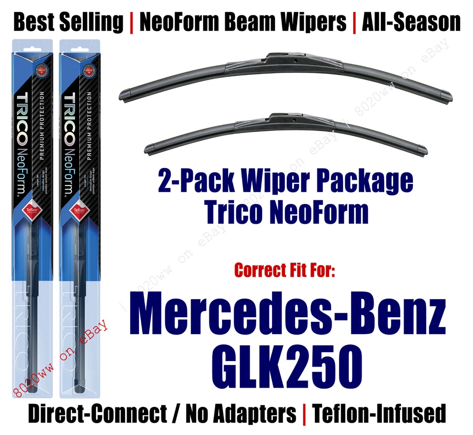 2 шт супер-премиум дворники NeoForm подходят для Mercedes-Benz GLK250-162112/1912 2013-2014 годов выпуска - Изображение 1 из 1