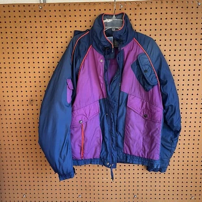 Chaqueta cortavientos de peso pesado Sasson Color Block para hombre talla grande Foto 1 de 4