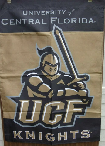 Central Florida Golden Knights DOUBLE SIDED 28 x 40 BANNER ! VINTAGE DESIGN ! Cover
