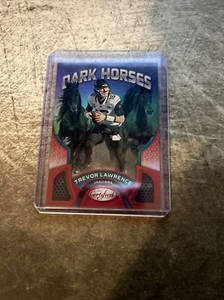 2022 Trevor Lawrence Certified Dark Horse Red Parallel /99 Jaguars! SP
