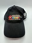 Vtg Port And Company Black M&M Racing Chocolate Candy Adjustable Men Hat Cap