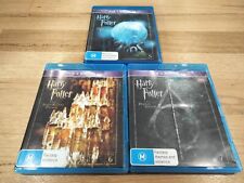 Harry Potter Order Phoenix Half Blood Prince Deathly Hallows part 2 Blu Ray 