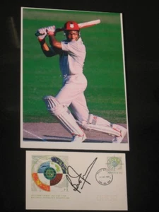 RARE BRIAN LARA - HAND SIGNED 4.5" BY 7.5" ENVELOPE - Foto 1 di 1
