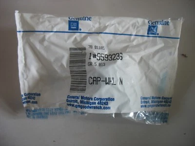 Tapa de rueda de tuerca Oldsmobile 1998 intriga/silueta original GM 9593236 NUEVO DE STOCK Foto 1 de 3