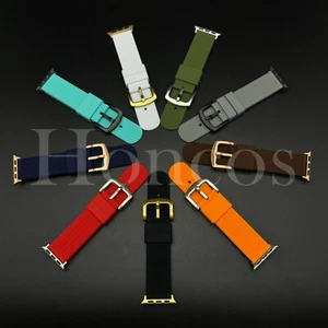 Correa de goma para Apple Watch 38 40 41 42 44 45 47 49 mm para iWatch 8 7 6 5 - Imagen 1 de 109