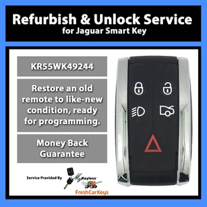 Llavero inteligente de entrada remota sin llave Jaguar KR55WK49244 - Imagen 1 de 7