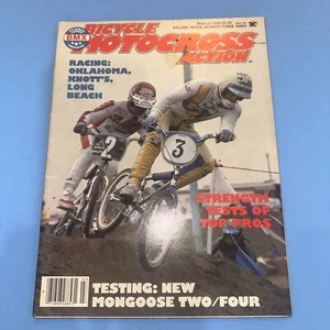 BICYCLE MOTOCROSS ACTION MAGAZINE (BMX) MARCH 1982-TESTING NEW MONGOOSE TWO/FOUR - Bild 1 von 6