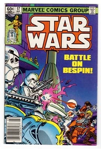 Star Wars #57 (Marvel 1982) Rare Newsstand Mark Jewelers Variant VF 8.0 - Picture 1 of 2