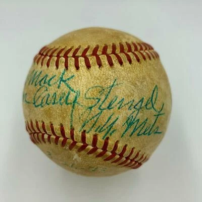 Nice Casey Stengel Single Signed Official American League Baseball With JSA COA - Image 1 of 4