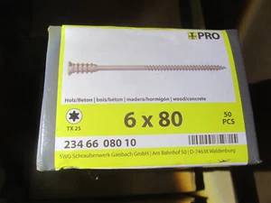 Justierschrauben 6x80m 50Stück verzinkt / Aktion DV3Reg2 - Bild 1 von 2