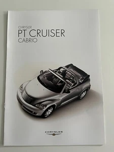 Chrysler PT Cruiser Cabrio Convertible 2.4 Touring Limited Brochure April 2006 - Picture 1 of 1