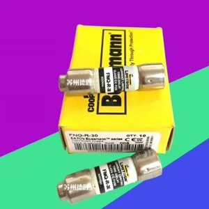 Fusible de retardo de tiempo Bussmann FNQ-R-30 FNQ-R-30A 30A nuevo envío gratuito 10 un. - Imagen 1 de 2
