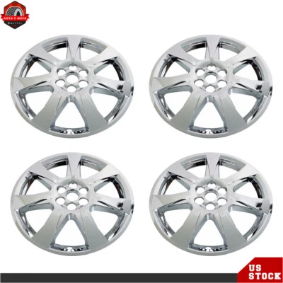 For Cadillac SRX 2010 2011 2012 2013 4Pcs 20" Clad Wheel Covers Chrome - Image 1 of 4