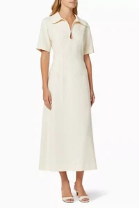 Wynn Hamlyn Ladies US10 AU12 Key Hole Neutral Dress Event Formal Party Designer - Picture 1 of 20