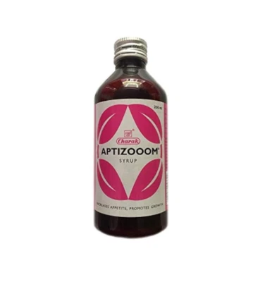 Jarabe Charak APTIZOOOM 200 ml | Zoomer natural del apetito digestión herbal bienestar Foto 1 de 4