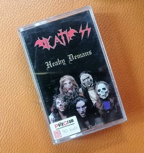 Death SS [ Heavy Demons ] ORIGINAL CASSETTE PolyGram THAILAND EDITION - Picture 1 of 3