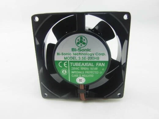 Bi-Sonic 3.5E-230HB 230V 92389cm16/14W 50/60HZ High Temperature Resistant AC Fan - Image 1 of 1