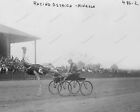 Ostrich & Driver Ready To Race Vintage 8x10 Reprint Of Old Photo