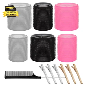 Heatless Hair Curler: 13Pcs Rollers Set with Clips for Long and Medium Hair, Wom - Picture 1 of 5