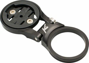 K-EDGE Adjustable Stem Mount for Garmin Quarter Turn Type Computers, Black - Picture 1 of 1