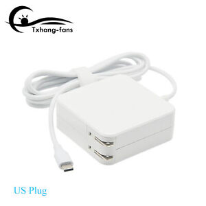 Type C 87W Power Adapter PD Charger 20.2V 4.3A For Macbook Pro iPad Pro A2TF