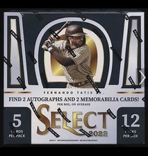 2022 Panini Select Baseball Trading Cards Hobby Box
