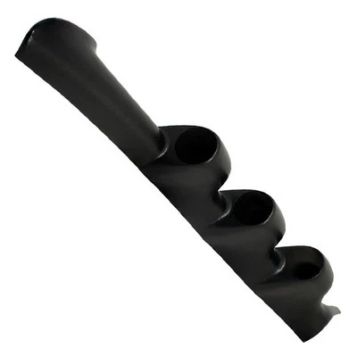 Full Size Black 52mm Triple A-Pillar Gauge Pod for 94-02 Ford Mustang GR Cobra - Image 1 of 3