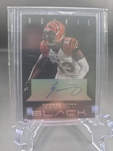 Panini Black Rookie Signatures 2012/199 George Iloka #139 Rookie automático radiocontrol - Imagen 1 de 5