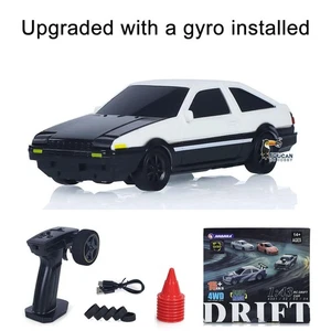 1/43 2.4G RC Racing Car AE8 6Gyroscope RC Drift Vehicle 4WD RTR Mini Car Battery - Picture 1 of 12