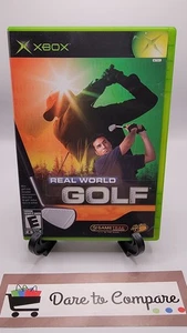Real World Golf Microsoft Xbox, 2006 CIB con manual - probado - Imagen 1 de 4