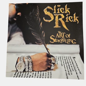 Slick Rick The Art Of Storytelling Promo Flat Poster 12x12 Double Sided Hip Hop - Picture 1 of 5