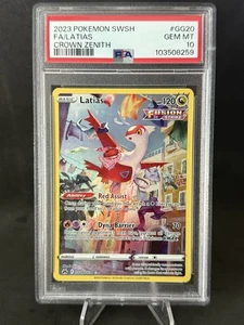2023 Pokemon SWSH Crown Zenith #GG20 Latias FA PSA 10 GEM MINT - Picture 1 of 2