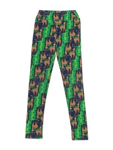 Lularoe Girls Green Casual Pants Large kids - Picture 1 of 2