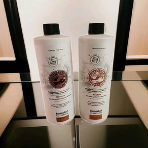 Tweak'd by Nature Restore Strengthening Shampoo + Conditioner-Amber Vanilla 24oz - Picture 1 of 6