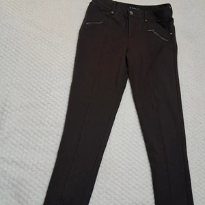 Pantalones ajustados marrones INC International Concepts talla 8  - Imagen 1 de 7