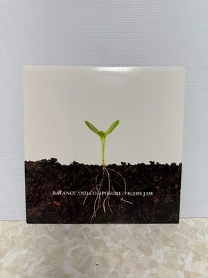 TIGERS JAW / BALANCE & COMPOSURE SPLIT 12" Brown White Green Splatter - Image 1 of 4