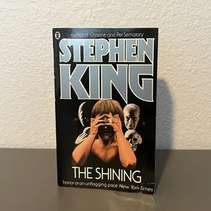 RARE!!! Stephen King, The Shining, UK 1977 14th Impression 1987 Paperback - Picture 1 of 9