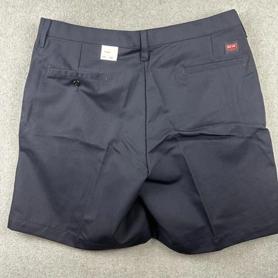 Pantalones Cortos Red Kap Para Hombres 32(36) Azul Marino Uniforme de Trabajo Sarga Chino Industrial PT27NVO Foto 1 de 4