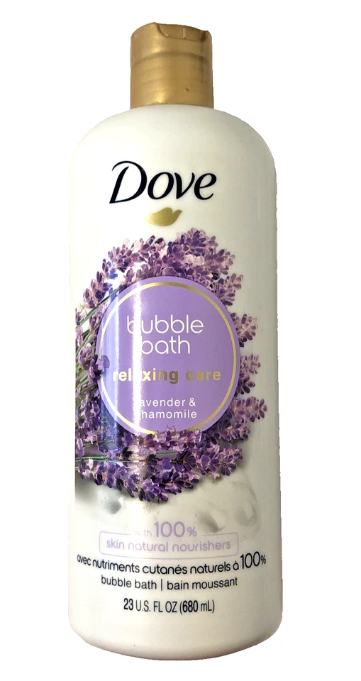 Dove Nourishing Secrets Bubble Bath Lavender and Chamomile 23 Oz