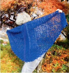 Sivia Harding "The Rosalind Shawl" Pattern - Picture 1 of 5