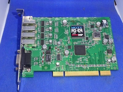MOTU PCI-424 2.0 I/C INTERFACE KARTE FÜR MOTU AUDIO INTERFACE PC UND MAC#GK7418 - Bild 1 von 4